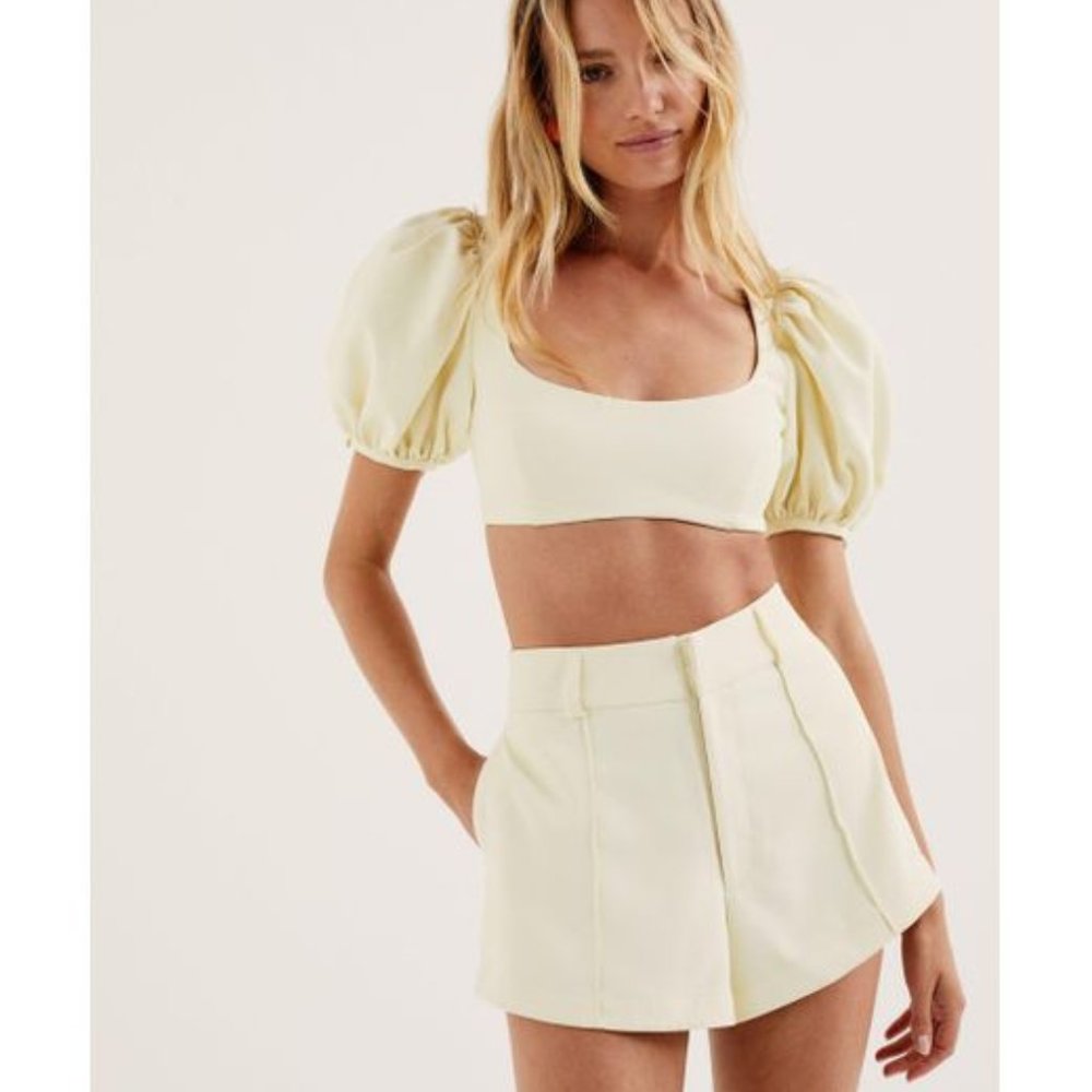 For Love and Lemons Courtney Crop Top